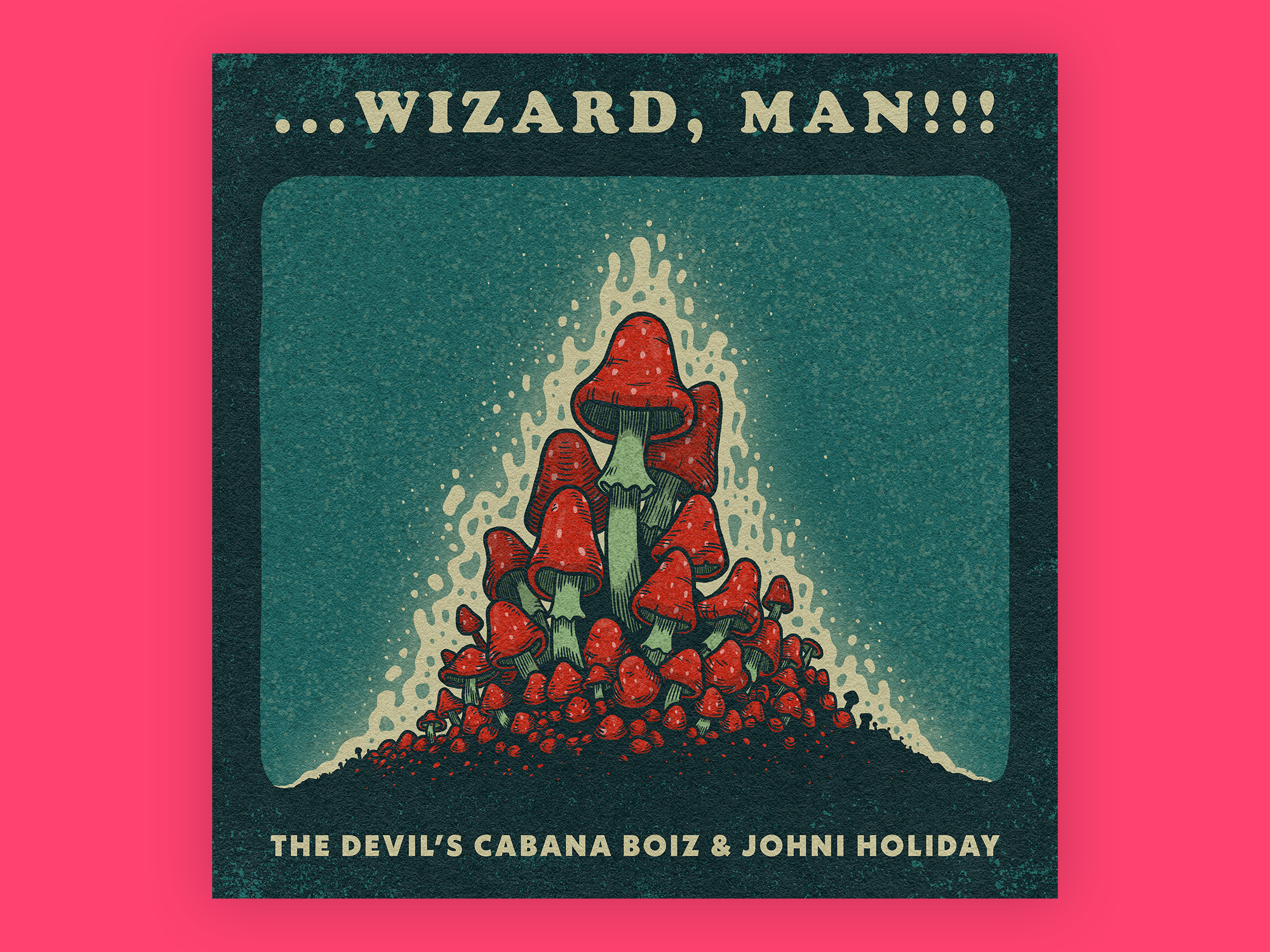 ...Wizard, Man!!! album art branding design digital art digital illustration drawing graphic design illustration music poster art