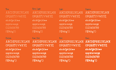 8 variable font typography