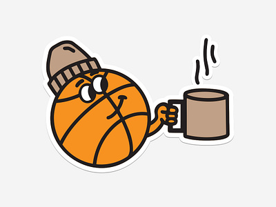 6AM HOOPS — MASCOT basketball branding coffee identity logo mascot