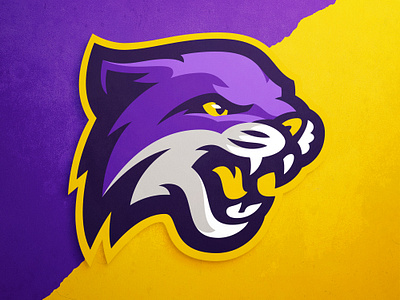 Wildcat Sports Logo | Bethel University bethel big cat college dasedesigns esports football gaming illustration logo design mascot sports sports logo university vintage logo wildcat wildcats