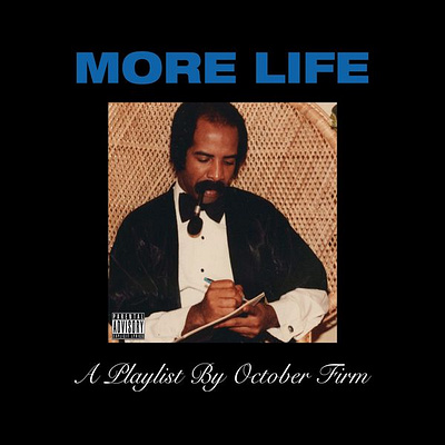 More Life drake graphic design