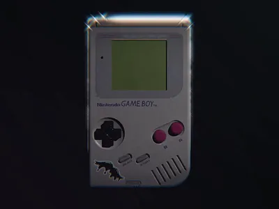 Daily UI - Gameboy 3d model 3d animation 3d design 3d model blender gameboy product design user interface