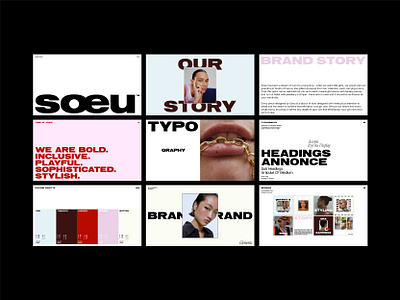 Soeu Branding brand guide brand guidelines brand identity branding design graphic design jewellery branding visual identity