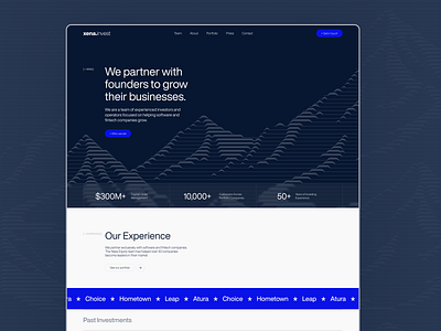 Corporate landing page design business clean consulting corporate creative cta hero investment landing page layout modern portfolio professional simple tech