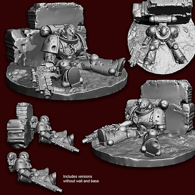 Dead space marine 3d 3d art 3d model 3d printing 3d sculpting blender design illustration ui warhammer