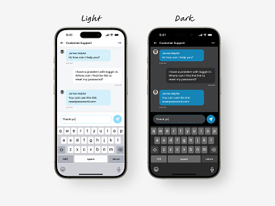 Generic Live Chat Screen app app design chat chat app chatting cs customer customer service customer support dailyui dark help live live chat message mobile app support ui ux
