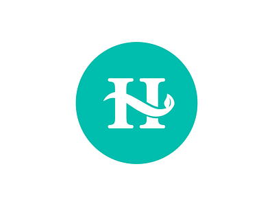logo branding design graphic design h icon logo symbol vitality