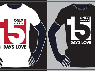 15 Days Typography T Shirt Design creative t shirt design design graphic design t shirt design t shirts t shirts design tee tee shirt tee shirts trending trending tee tshirt tshirts typography