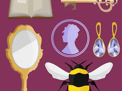 Bridgerton adobe branding design graphic design illustration logo vector