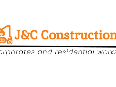 Logo for J&C Construction branding logo