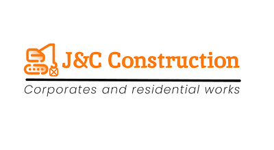 Logo for J&C Construction branding logo