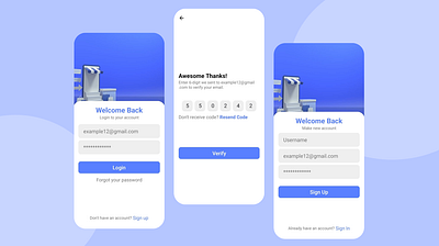 Shopping App Sign-Up Screen design ecommerce login app login pages new popular shopping shopping app shopping template template trending ui ux design