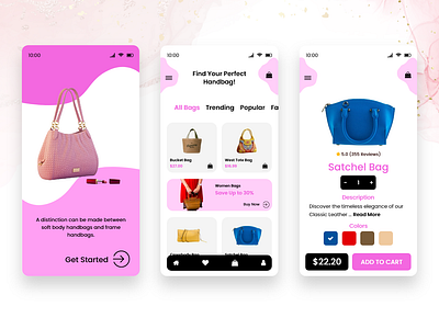 Women Bags eCommerce App Design bags app bags ecommerce app ecommerce app ecommerce app design ecommerce app ui women bags app