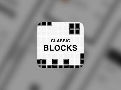 Old Tetris Classic Blocks Game app design application ui ux attractive creative design designer game design old app ui ux