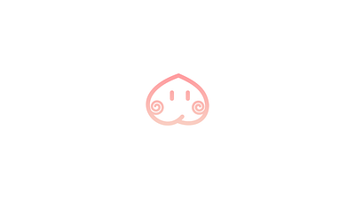 Peach Logo branding design graphic design icon logo peach symbol