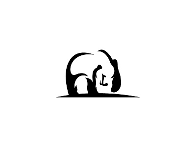 Big Black Bear Logo bear bear logo black bear brand branding brown bear design identity logo logo design logoground logos scalebranding