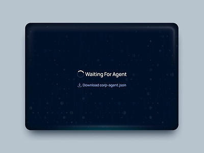 Waiting for agent animation spinner ui ux