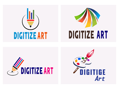 Digitize Art Logo Design branding design digital logo graphic design logo logo design