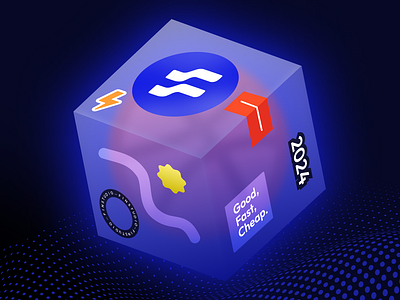 Creative Box 3D Illustration 3d app branding design graphic design illustration logo ui ux vector
