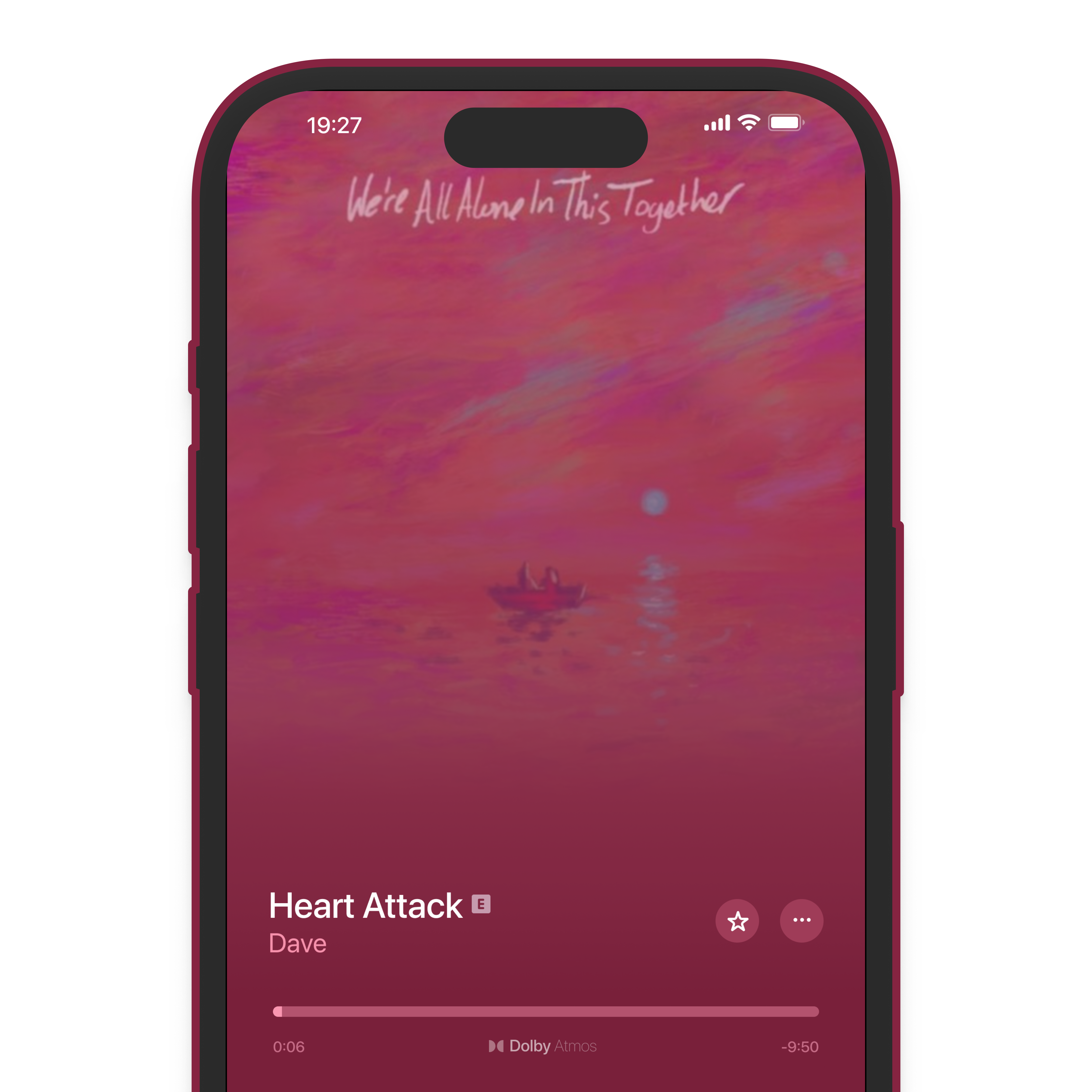 APPLE MUSIC PLAYER DESIGN- WAIITT ANIMATED ALBUM COVER animated album cover design figma graphic design jobs love santan dave uiux