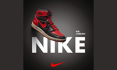 Poster Shoes Nike Social Media Template business template