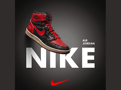 Poster Shoes Nike Social Media Template business template