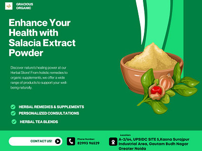Enhance Your Health with Salacia Extract Powder salacia extract powder
