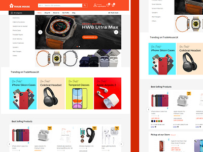 TradeHouse - Electronics Mobile Accessories Online Store css elementor html online store responsive woocommerce