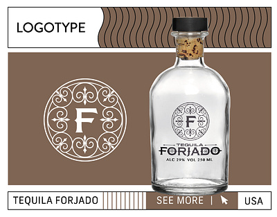 Tequila Forjado branding design graphic design illustration logo logotype ui vector visual identity