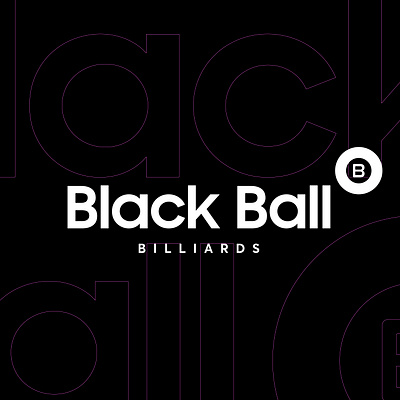 BLACK BALL BILLIARDS | LOGO DESIGN & BRAND IDENTITY billiards black logo brand identity branding design graphic design logo logos logotype logotypo ty typography vector white logo