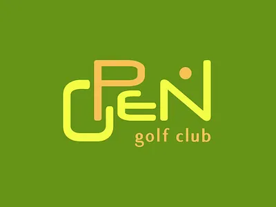 Golf club logo abstract clean logo creative emblem fitness font game golf golf club graphic design health logo logo design logotype minimal minimal logo monogram sport sports unique logo