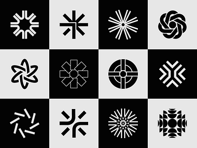 Symbols v.5 branding circle collection graphic design logo logo design logodesign logotype minimal presentation simple symbol