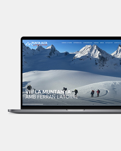 Punta Alta by Ferran Latorre 🏔️ branding deve development logo ui ux web web design