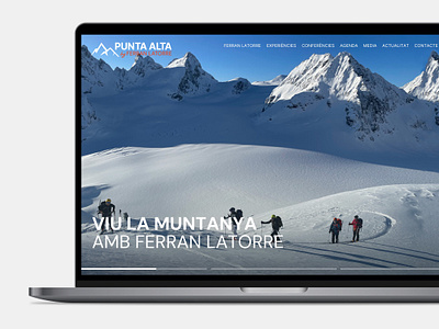 Punta Alta by Ferran Latorre 🏔️ branding deve development logo ui ux web web design