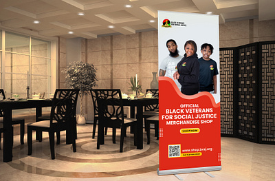 Veterans For Social Justice rollup banner