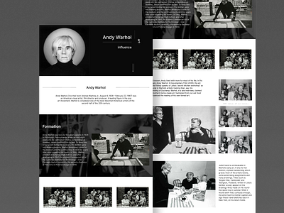 Warhol longread concept design longread ui ux warhol