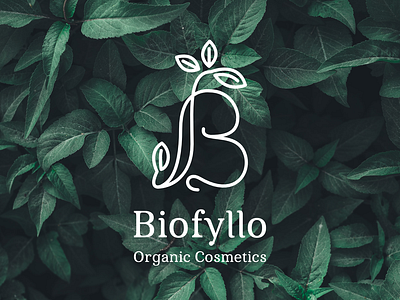 Biofyllo Organic Cosmetics | Logo & Brand Identity beauty brands beauty care brand identity branding cosmetics logo creams female cosmetics female logo hair care healthy herbs logo design logo of beauty natural cosmetics nature logos oils organic cosmetics skin care women cosmetics women logo