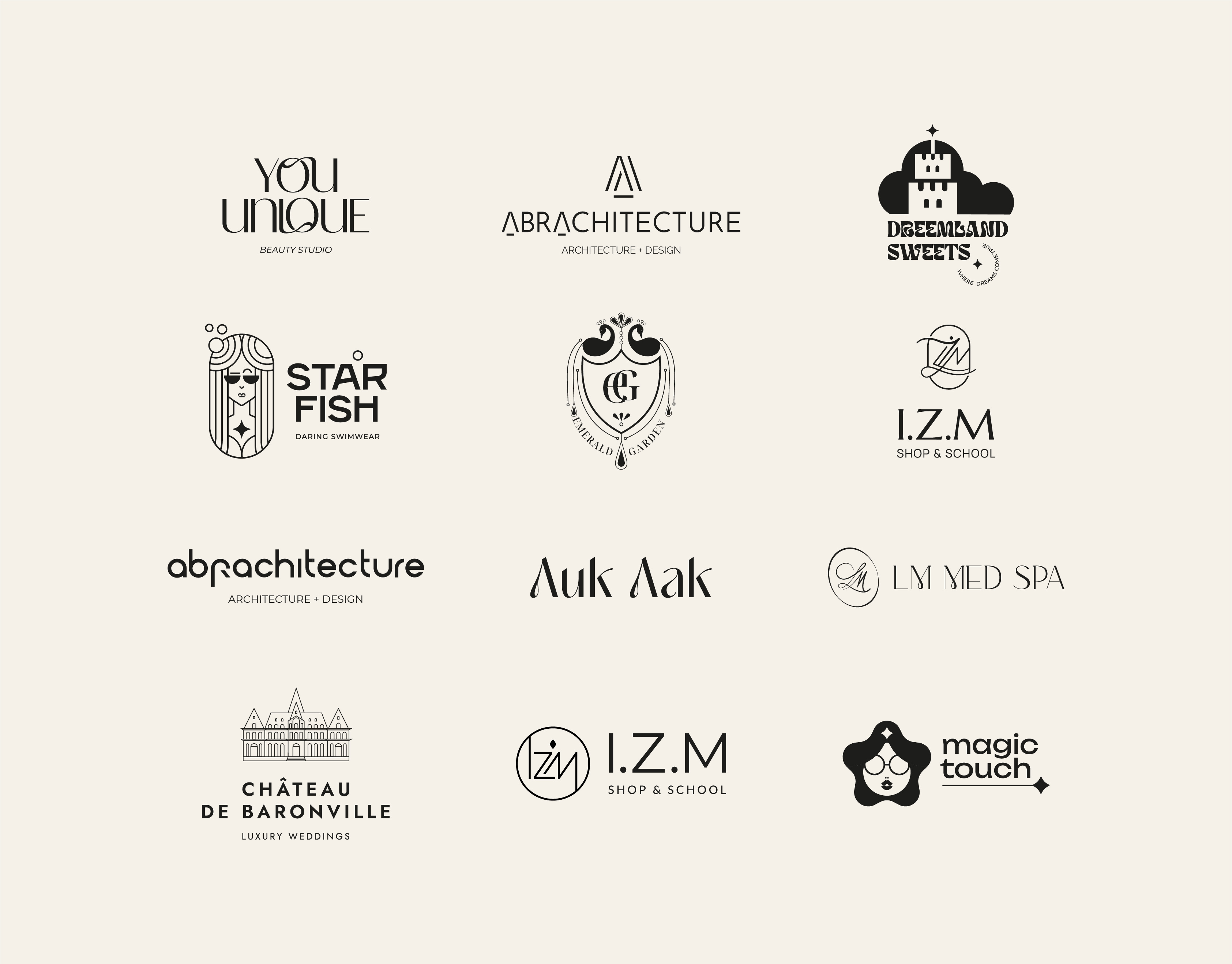 Logo Collection 2024 app branding design graphic design logo logobook typography vector
