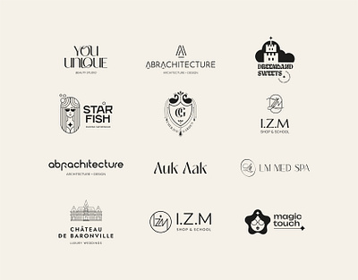 Logo Collection 2024 app branding design graphic design logo logobook typography vector