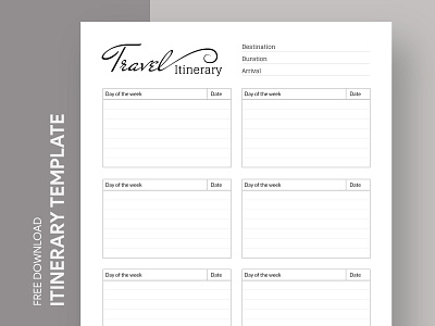 Simple Travel Itinerary Free Google Docs Template blank itinerary docs free google docs templates free template free template google docs google google docs google docs itinerary template itinerary itinerary template simple itinerary simple itinerary template template travel itinerary travel program travel schedule travel timeline trip itinerary