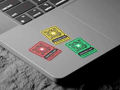 I love stickers app cards mac mockup sticker