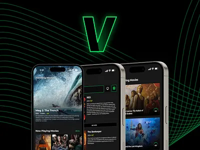 VIDDLE app mobile movie ui