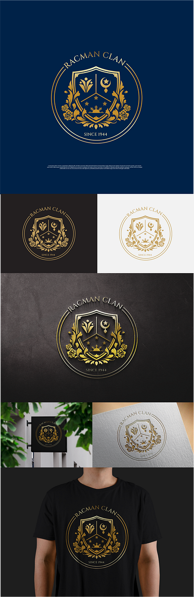 Racman Clan | Badge Logo badge badgelogo brand branding clanlogo design familylogo freelance graphic design illustration logo logomaker logos modernlogo roundlogo zonecraft zonecraftgraphics