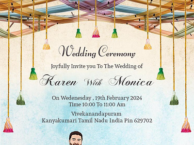 How To Create Free Downloadable Indian Wedding Invitation Card invitation weddding wedding invitation