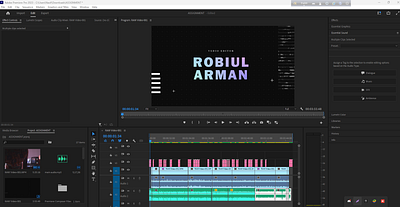 Video Editing design editing motion graphics premiere pro