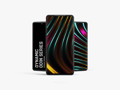 DYNAMIC - 001N background branding design digital graphic design graphics illustration iphone minimal mobile render ui wallpaper website