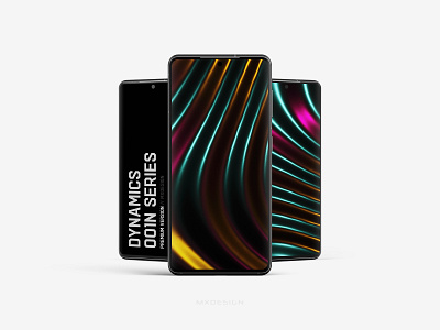 DYNAMICS - 001N background branding design digital graphic design graphics illustration iphone minimal mobile render ui wallpaper website