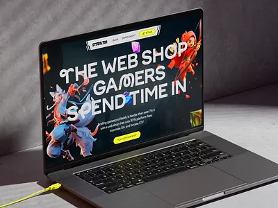 Stash Branding animation branding typography website