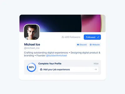 User Bio Design user bio user bio design