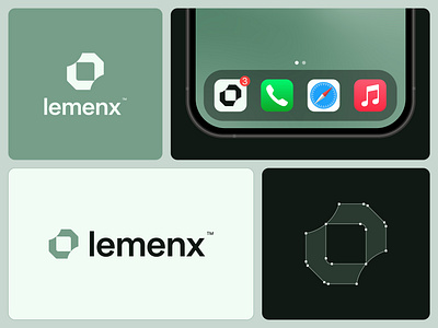 Lemenx™ logo design | Digital Agency | Unused Logo